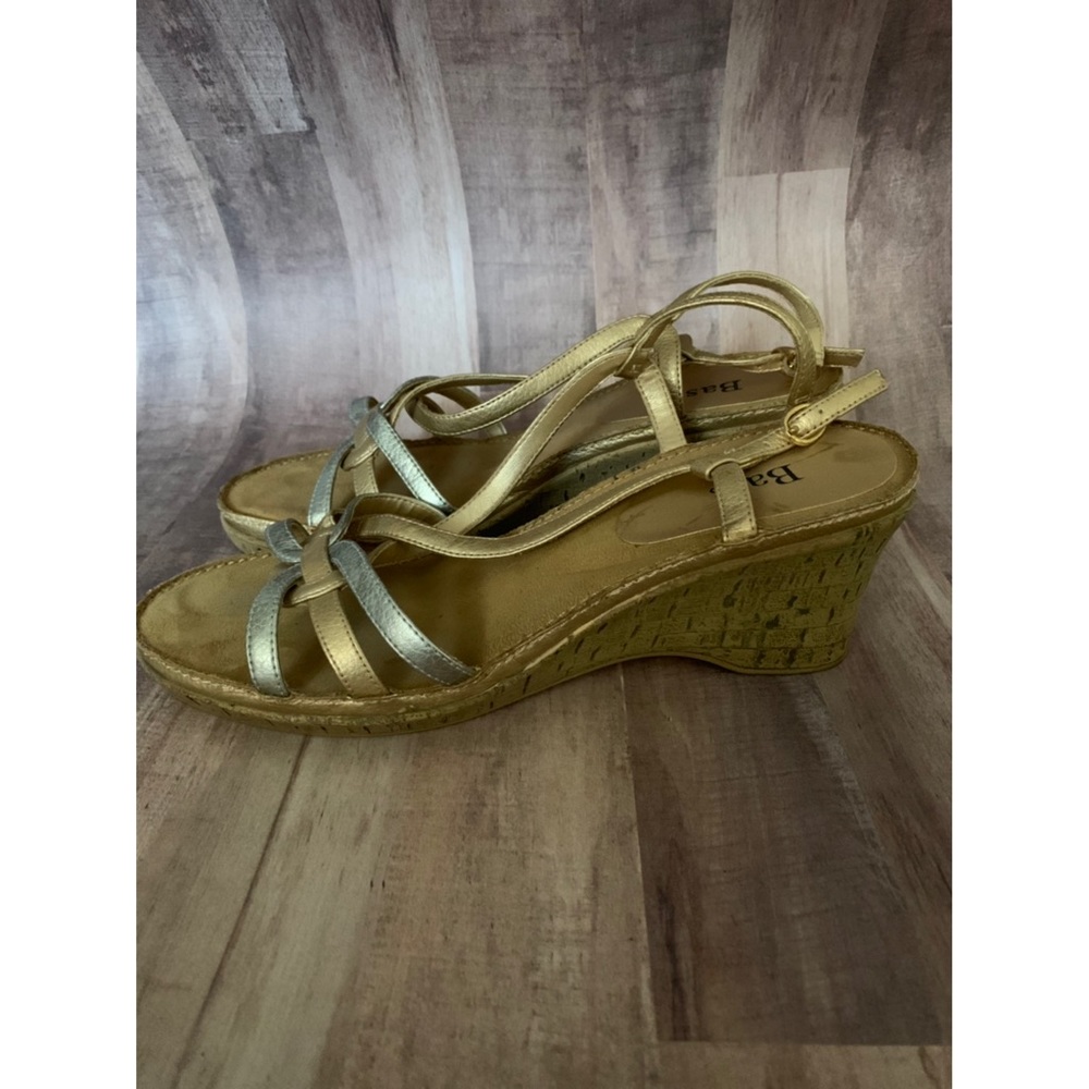 Bass Strappy Wedges